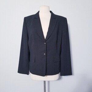Tahari Black Career Glam Jacket Blazer